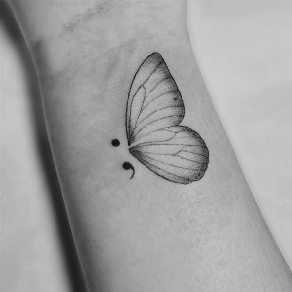 70 Inspirational Semicolon Tattoo Designs