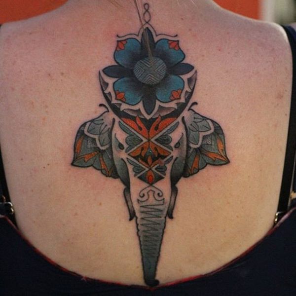 30+ Indian Elephant Tattoos - Symbolism and Design Ideas