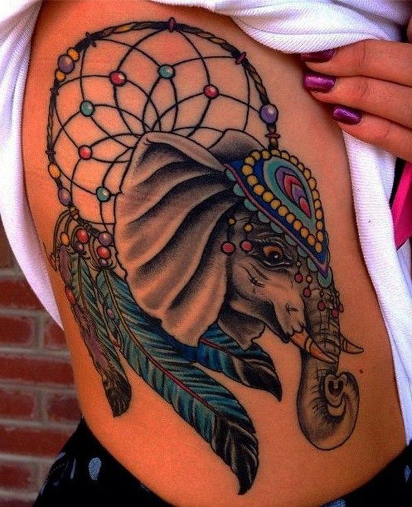 30+ Indian Elephant Tattoos - Symbolism and Design Ideas