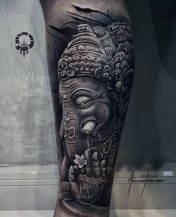 30+ Indian Elephant Tattoos - Symbolism and Design Ideas