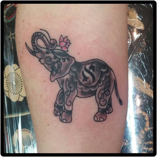 30+ Indian Elephant Tattoos - Symbolism and Design Ideas