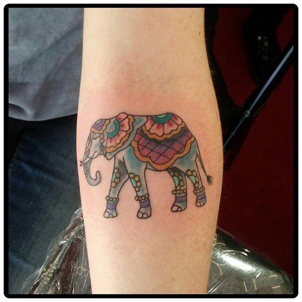 30+ Indian Elephant Tattoos - Symbolism and Design Ideas