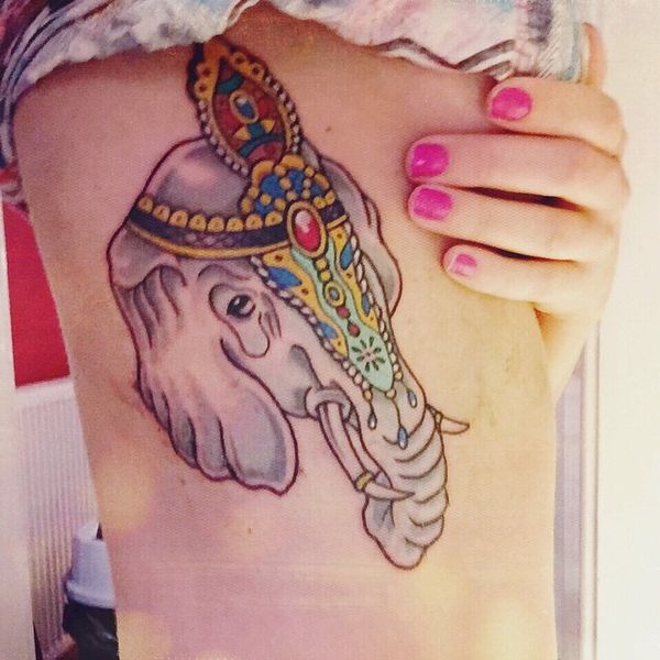 30+ Indian Elephant Tattoos - Symbolism and Design Ideas