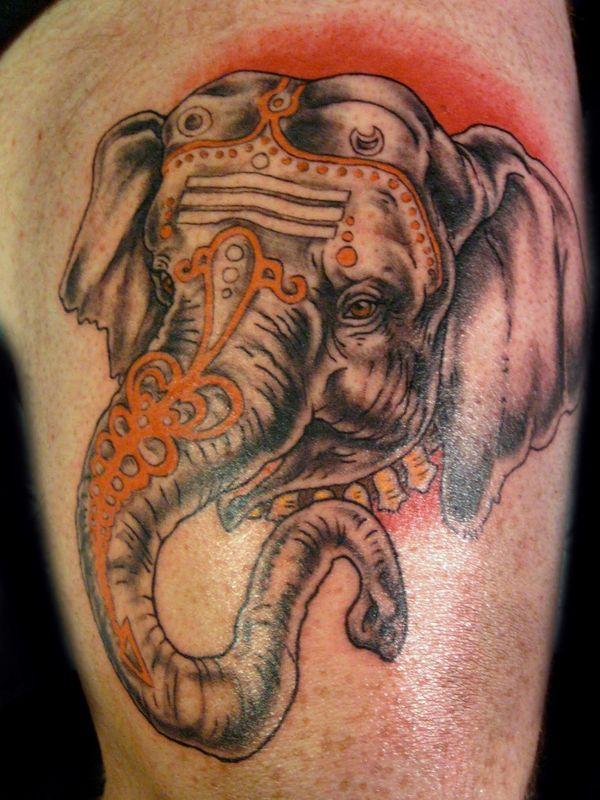 30+ Indian Elephant Tattoos - Symbolism and Design Ideas