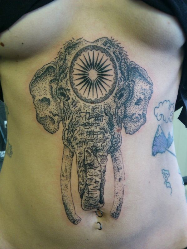30+ Indian Elephant Tattoos - Symbolism and Design Ideas