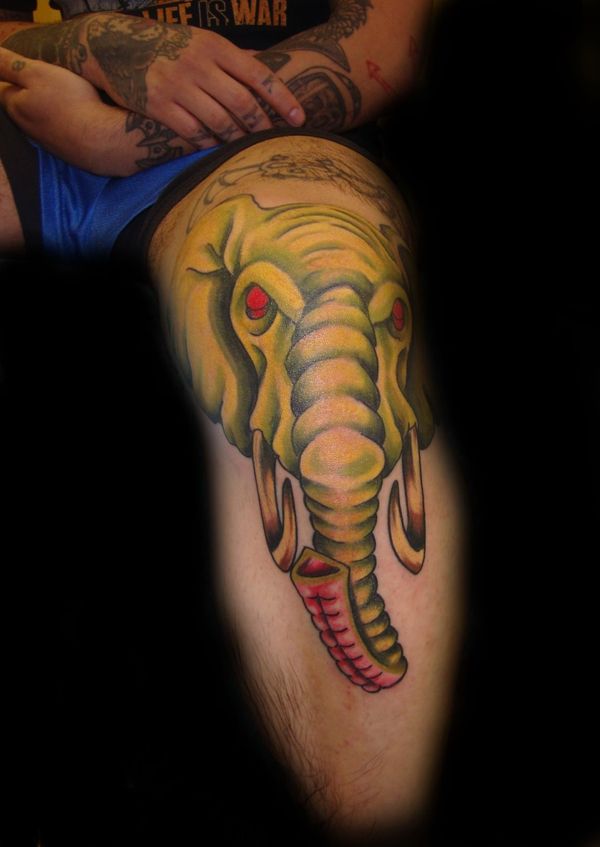 30+ Indian Elephant Tattoos - Symbolism and Design Ideas