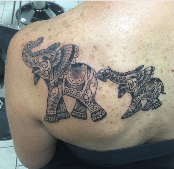 30+ Indian Elephant Tattoos - Symbolism and Design Ideas