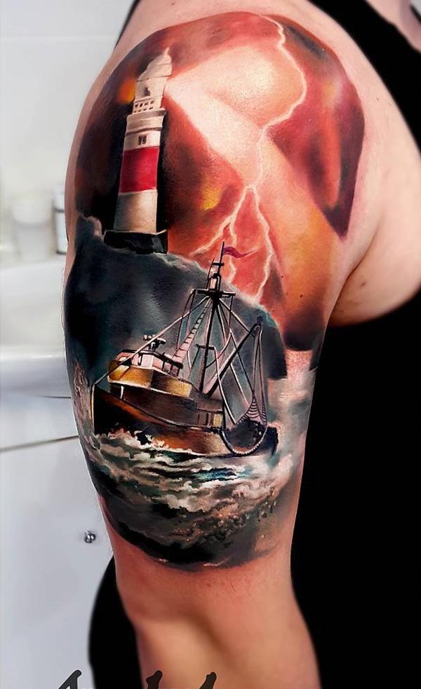 100 Lighthouse Tattoo Ideas: Designs, Meaning, Styles