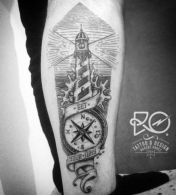 100 Lighthouse Tattoo Ideas: Designs, Meaning, Styles