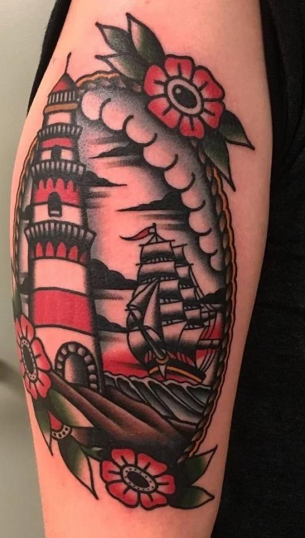 100 Lighthouse Tattoo Ideas: Designs, Meaning, Styles