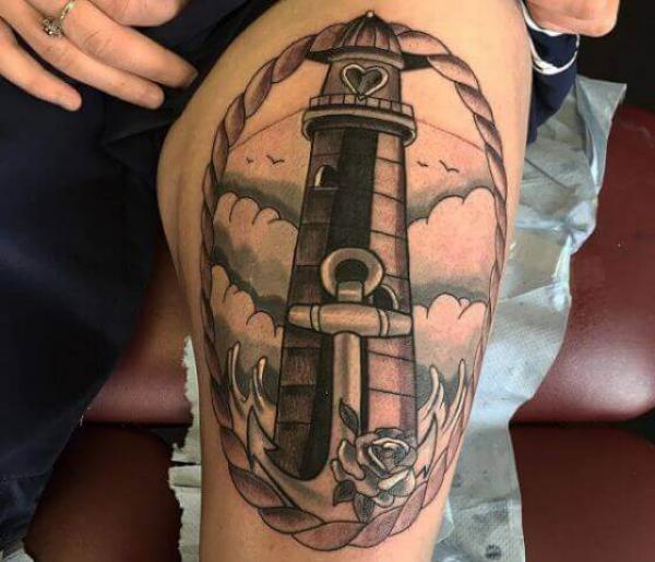 100 Lighthouse Tattoo Ideas: Designs, Meaning, Styles