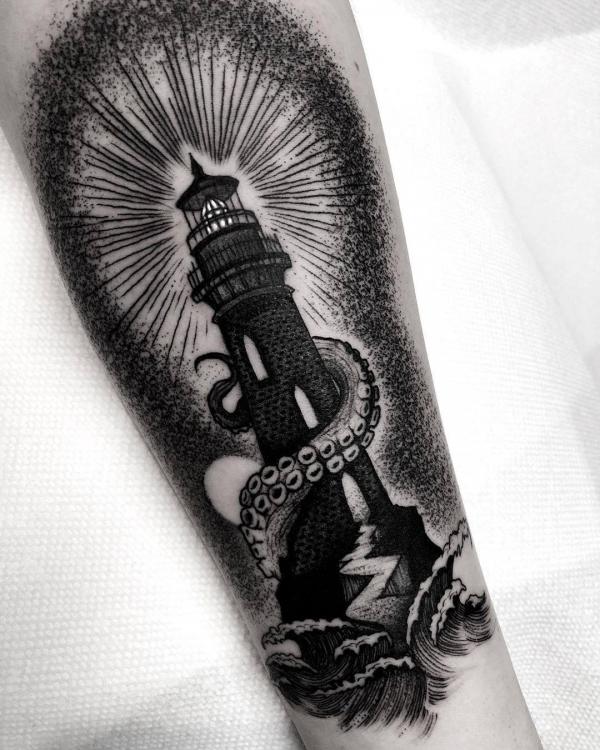 100 Lighthouse Tattoo Ideas: Designs, Meaning, Styles