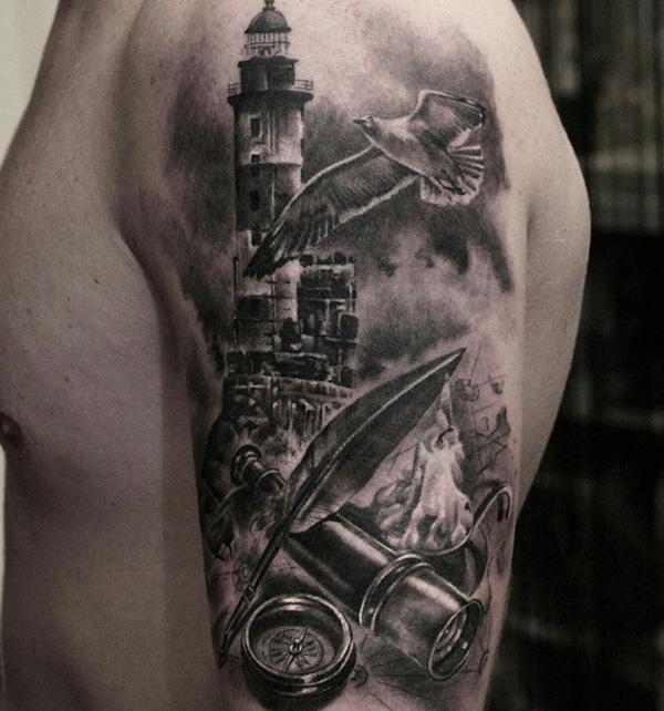 100 Lighthouse Tattoo Ideas: Designs, Meaning, Styles