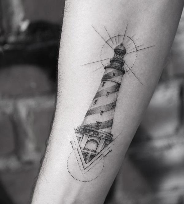 100 Lighthouse Tattoo Ideas: Designs, Meaning, Styles