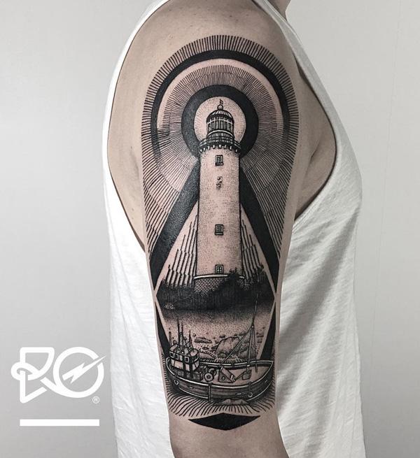 100 Lighthouse Tattoo Ideas: Designs, Meaning, Styles