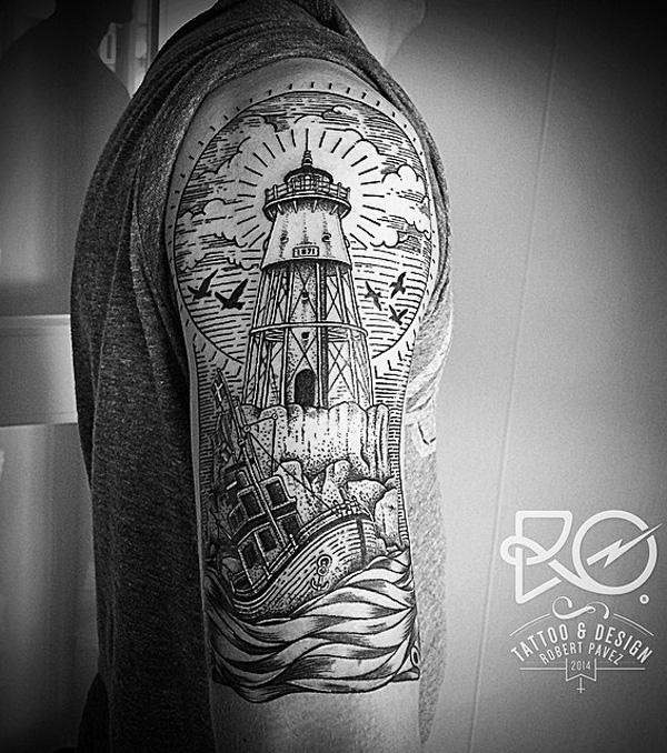 100 Lighthouse Tattoo Ideas: Designs, Meaning, Styles