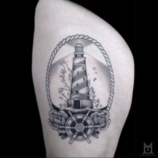 100 Lighthouse Tattoo Ideas: Designs, Meaning, Styles