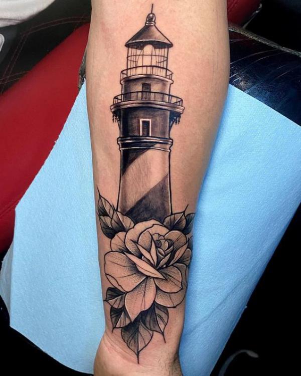 100 Lighthouse Tattoo Ideas: Designs, Meaning, Styles