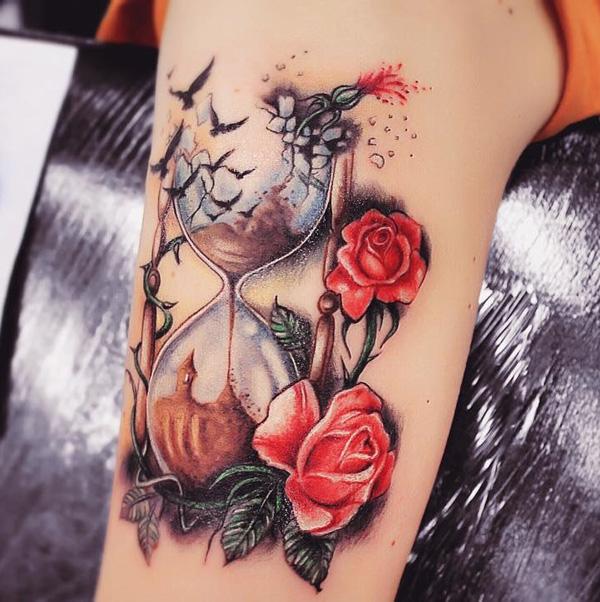 60 Hourglass Tattoo Ideas