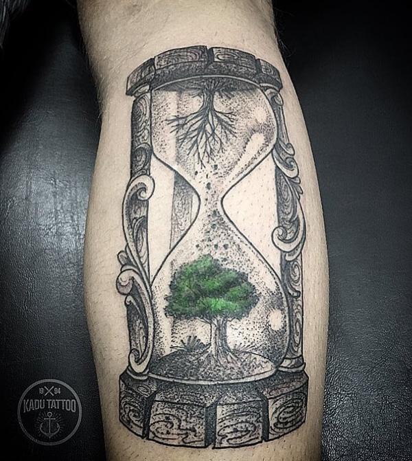 60 Hourglass Tattoo Ideas