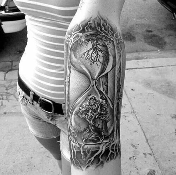 60 Hourglass Tattoo Ideas