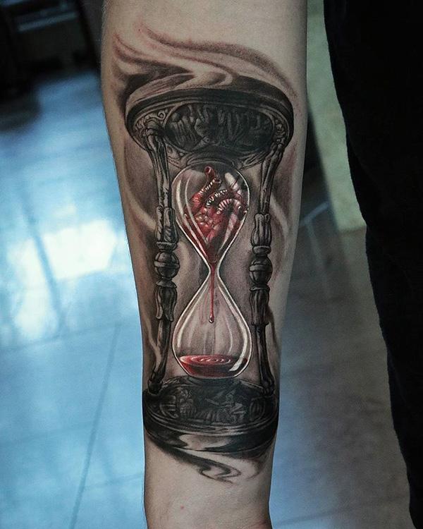60 Hourglass Tattoo Ideas