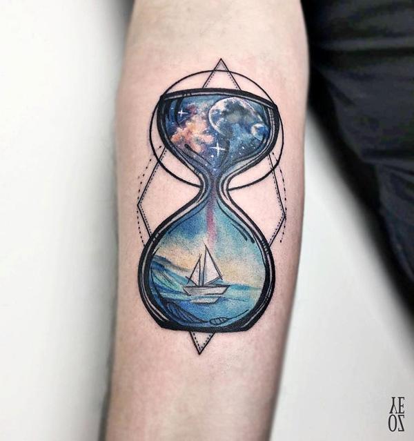 60 Hourglass Tattoo Ideas