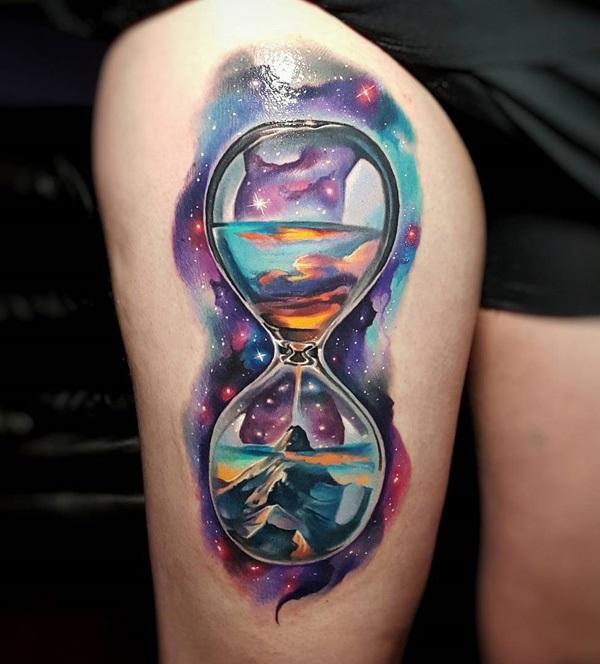 60 Hourglass Tattoo Ideas