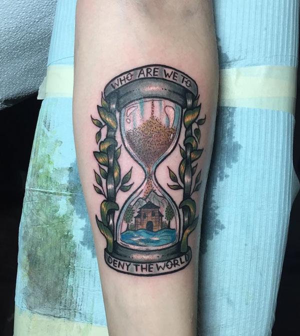 60 Hourglass Tattoo Ideas