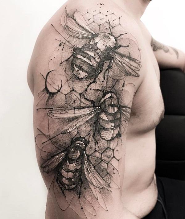 75 Cute Bee Tattoo Ideas