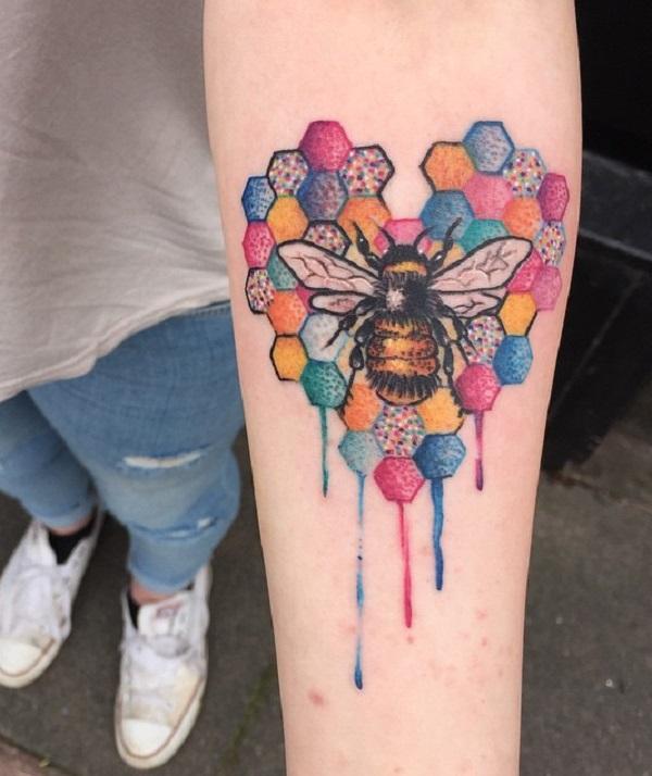 75 Cute Bee Tattoo Ideas