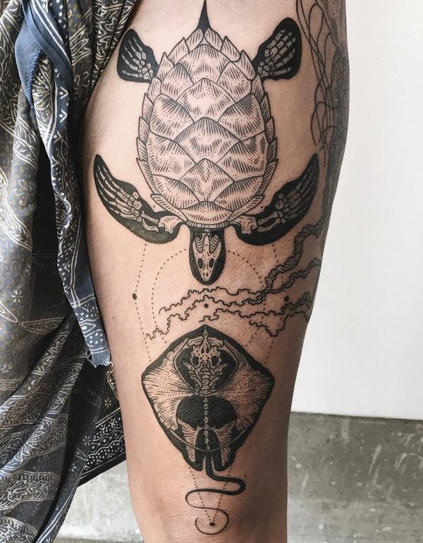 125 Turtle Tattoo Design Ideas for Inspiration