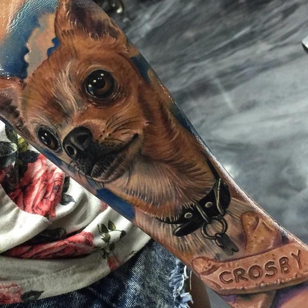 40+ Cute Dog Tattoo Ideas