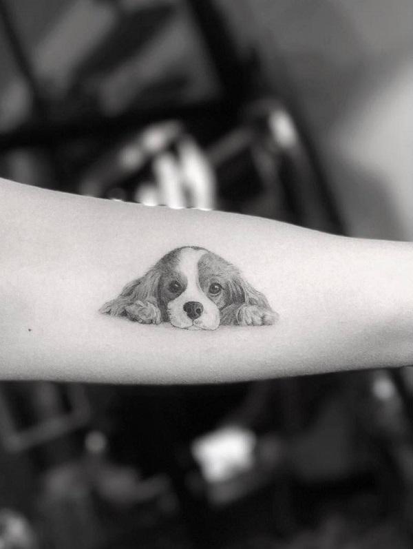 40+ Cute Dog Tattoo Ideas
