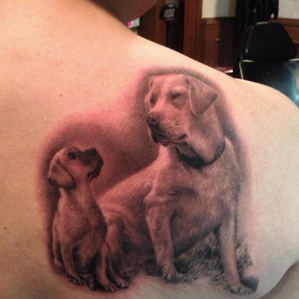 40+ Cute Dog Tattoo Ideas