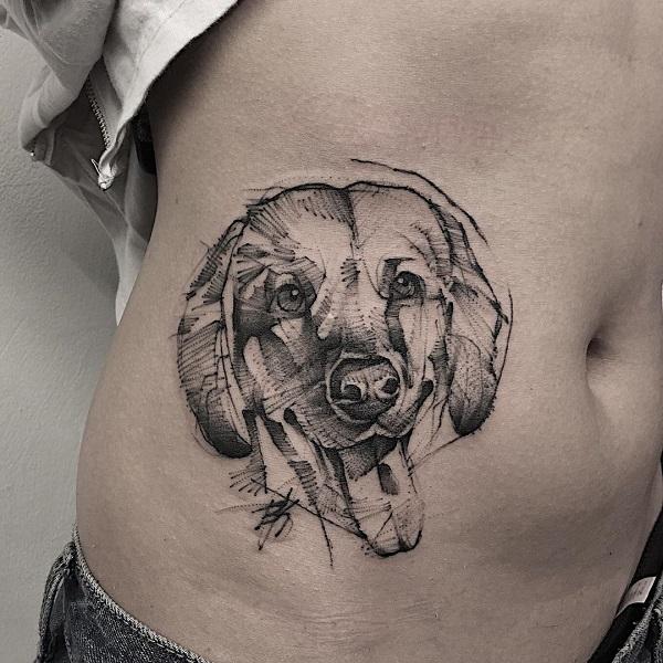 40+ Cute Dog Tattoo Ideas