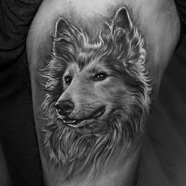 40+ Cute Dog Tattoo Ideas