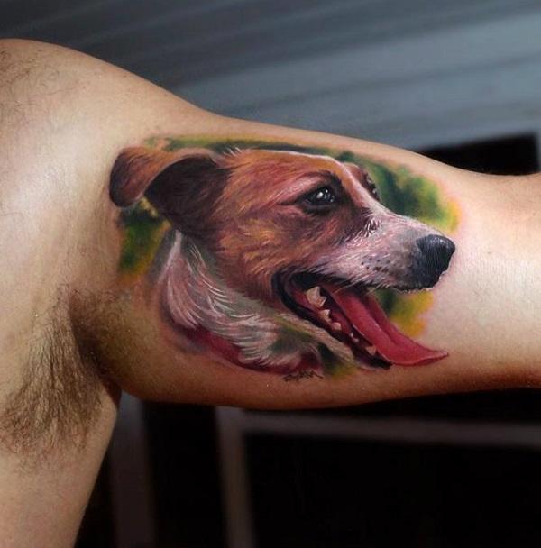 40+ Cute Dog Tattoo Ideas