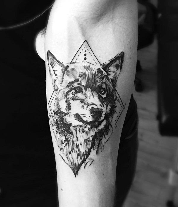 40+ Cute Dog Tattoo Ideas
