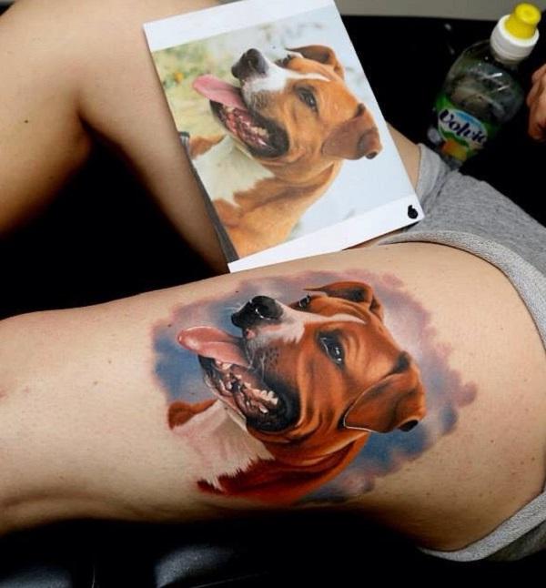 40+ Cute Dog Tattoo Ideas