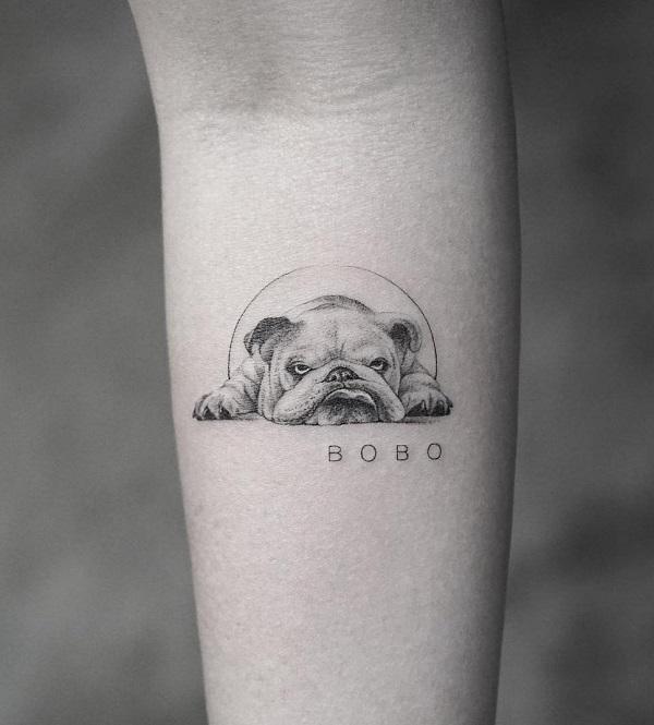 40+ Cute Dog Tattoo Ideas