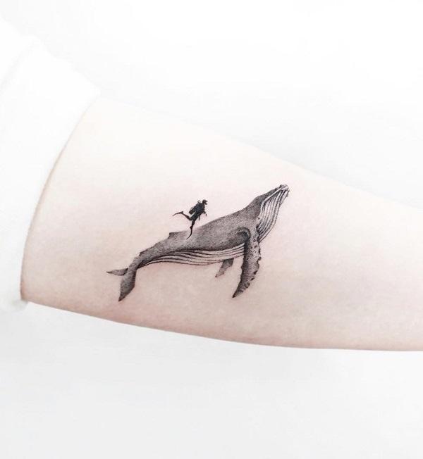 35 Whale Tattoo Ideas