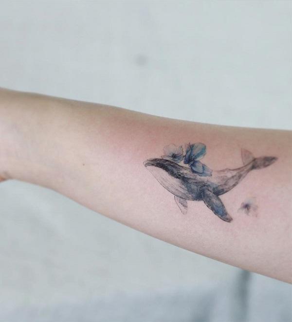 35 Whale Tattoo Ideas