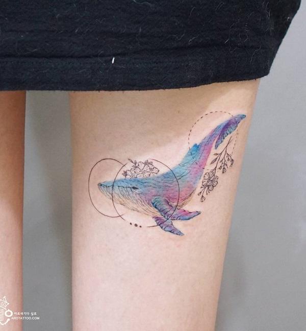 35 Whale Tattoo Ideas