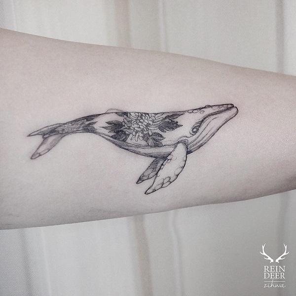 35 Whale Tattoo Ideas