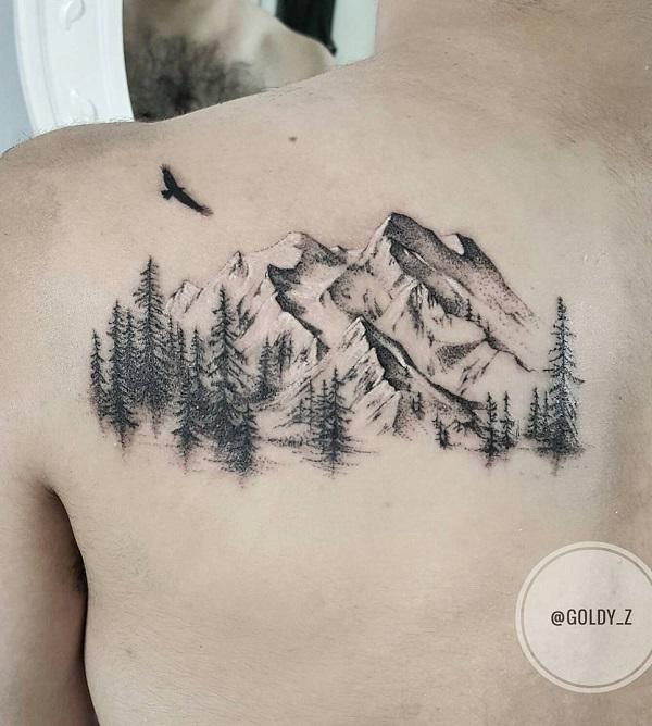 40 Beautiful Landscape Tattoo Ideas that will Blow Your Mind