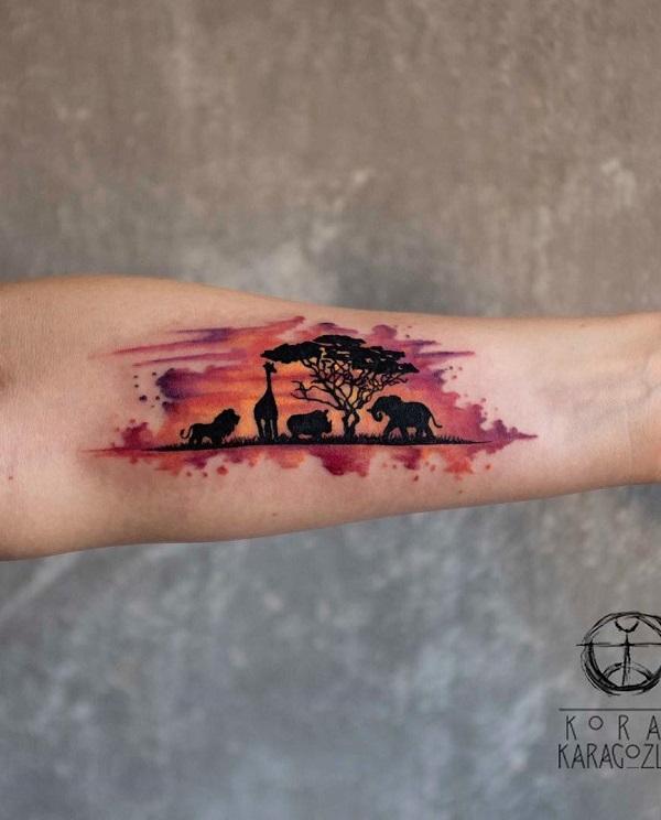40 Beautiful Landscape Tattoo Ideas that will Blow Your Mind