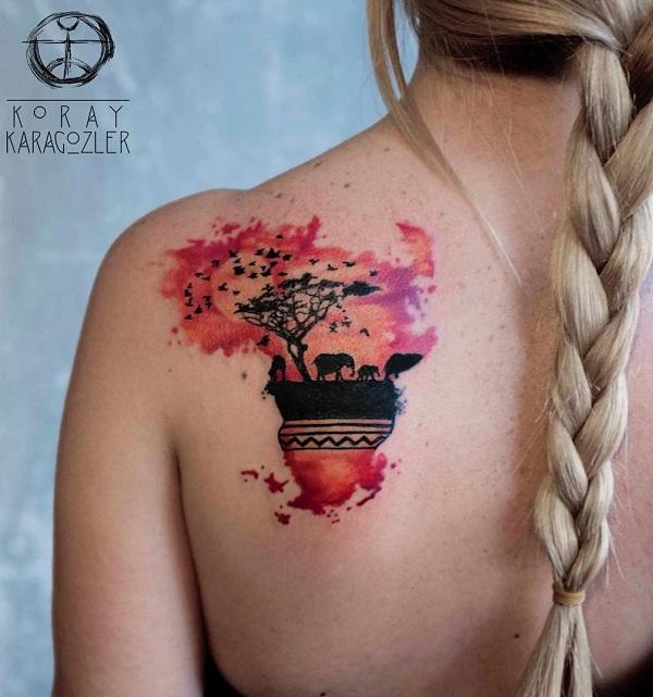40 Beautiful Landscape Tattoo Ideas that will Blow Your Mind