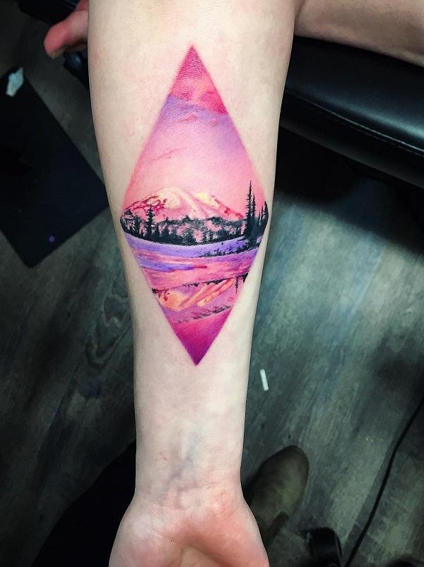 40 Beautiful Landscape Tattoo Ideas that will Blow Your Mind