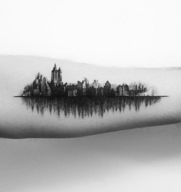 40 Beautiful Landscape Tattoo Ideas that will Blow Your Mind